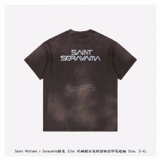 Saint Michael x Hajime Sorayama T-Shirt Faded Black