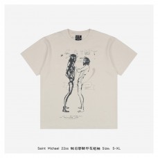 Saint Michael Jesus Printed T-shirt