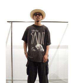 Saint Michael Jesus Print T-shirt 23SS