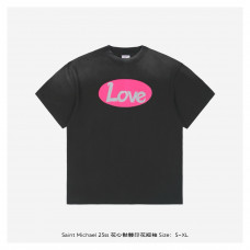 SAINT MXXXXXX LOVE graphic-print T-shirt