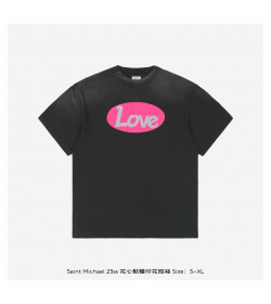 SAINT MXXXXXX LOVE graphic-print T-shirt