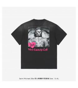 SAINT MXXXXXX LOVE graphic-print T-shirt
