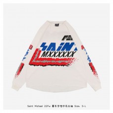 Saint Michael Long-Sleeve Moto Tee