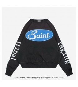 Saint Michael Print Sweatshirt