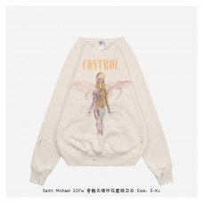 Saint Michael Print Sweatshirt