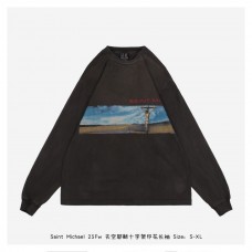 Saint Michael Sky Long-Sleeve Tee