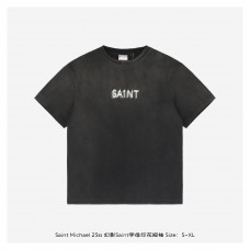 Saint Mxxxxxx Text-print Cotton T-shirt
