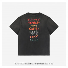 Saint Mxxxxxx Text-print Cotton T-shirt