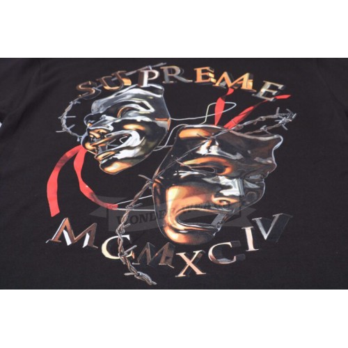 Buy Best UA Supreme Laugh Now print T-shirt Black Online, Worldwide Fast Shipping