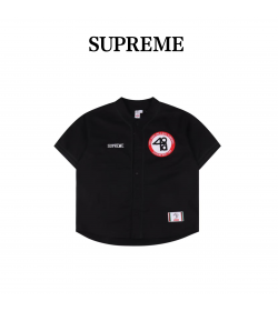 Supreme x 40 Acres Twill Baseball Jersey 