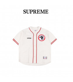 Supreme x 40 Acres Twill Baseball Jersey 