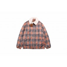 Supreme BR Shearling Collar Down Puffer Jacket