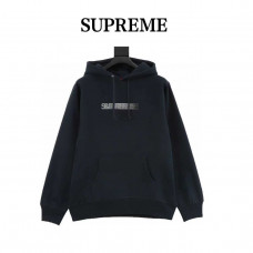 Supreme x Swarovski motion-logo Hoodie