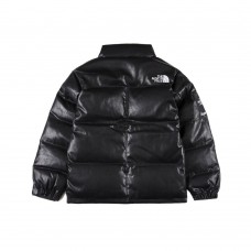 Supreme x TNF Leather Nuptse Jacket