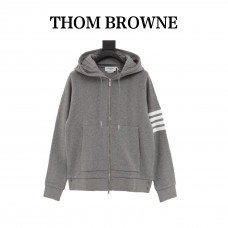 TB Cotton 4-Bar Full-Zip Hoodie