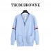 Thom Browne Cotton V-Neck Cardigan