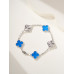 Van Cleef & Arpels Vintage Alhambra Bracelet, 5 Motifs