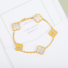Van Cleef & Arpels Vintage Alhambra Bracelet, 5 Motifs