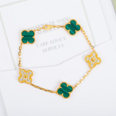 Van Cleef & Arpels Vintage Alhambra Bracelet, 5 Motifs