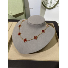 Van Cleef & Arpels Vintage Alhambra Necklace, 10 motifs
