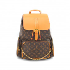 1V Trio Backpack Monogram Brown