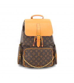 1V Trio Backpack Monogram Brown