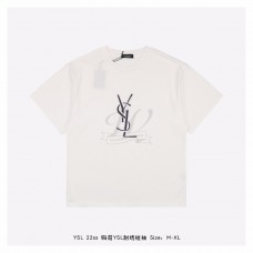 YSL Embroidery T-shirt