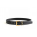 YSL Logo Leather Belt