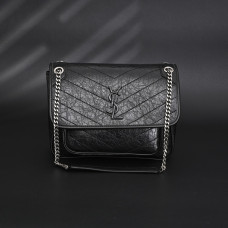 YSL NIki Medium In Vintage Leather Shoulder Bag