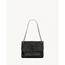 YSL NIki Medium In Vintage Leather Shoulder Bag