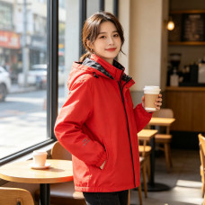 Balenci*ga Double B Monogram 3M Embroidered Reversible Hooded Jacket
