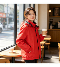 Balenci*ga Double B Monogram 3M Embroidered Reversible Hooded Jacket
