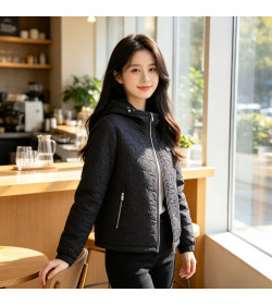 Dior Embossed Quilted CD Hooded Zip Jacket