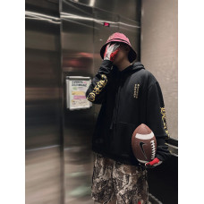 Chrome Hearts Gold Label Sanskrit Print Hoodie
