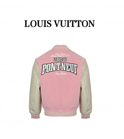 Louis Vuitton Monogram Lined Letterman Jacket