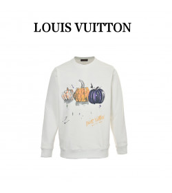 Louis Vuitton 24FW Hand Drawn Pumpkin Crewneck Sweatshirt