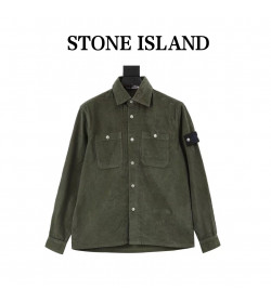 Stone Island Washed Utility Shirt Jacket
