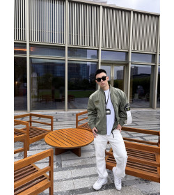 Stone Island Multi Pocket Bomber Jacket