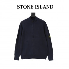 Stone Island 26FW Sleeve Badge Zip Knit Jacket