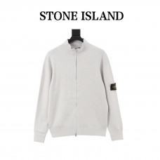 Stone Island 26FW Sleeve Badge Zip Knit Jacket