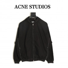 Acne Studios 26FW Contrast Seam Technical Hooded Jacket
