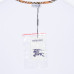 Burb*rry 26SS Check Letter Sleeve Crewneck Sweatshirt
