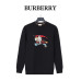Burb*rry 26SS Colorful Equestrian Knight Embroidered Crewneck Sweatshirt Burb*rry 26SS Colorful Equestrian Knight Embroidered Crewneck Sweatshirt