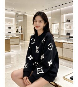 1V Monogram Allover Crewneck Sweatshirt