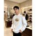 Burb*rry 26SS Vintage Logo Check Panel Crewneck Sweatshirt Burb*rry 26SS Vintage Logo Check Panel Crewneck Sweatshirt