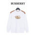 Burb*rry 26SS Vintage Logo Check Panel Crewneck Sweatshirt Burb*rry 26SS Vintage Logo Check Panel Crewneck Sweatshirt