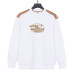 Burb*rry 26SS Vintage Logo Check Panel Crewneck Sweatshirt Burb*rry 26SS Vintage Logo Check Panel Crewneck Sweatshirt