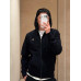 Burb*rry 25FW Cross Stitch Equestrian Knight Embroidered Zip Hoodie Burb*rry 25FW Cross Stitch Equestrian Knight Embroidered Zip Hoodie