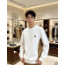 Burb*rry 26SS Equestrian Knight Embroidered Check Hem Crewneck Sweatshirt Burb*rry 26SS Equestrian Knight Embroidered Check Hem Crewneck Sweatshirt