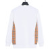 Burb*rry 26SS Equestrian Knight Embroidered Check Hem Crewneck Sweatshirt Burb*rry 26SS Equestrian Knight Embroidered Check Hem Crewneck Sweatshirt